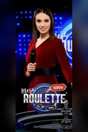 Stół Mega Roulette na żywo