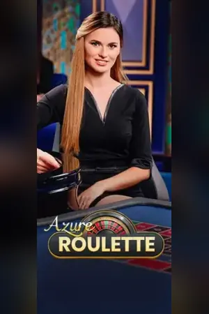 Stół Roulette Azure z krupierem na żywo